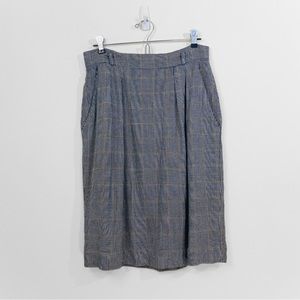 Jones New York | Vintage Plaid Pencil Skirt